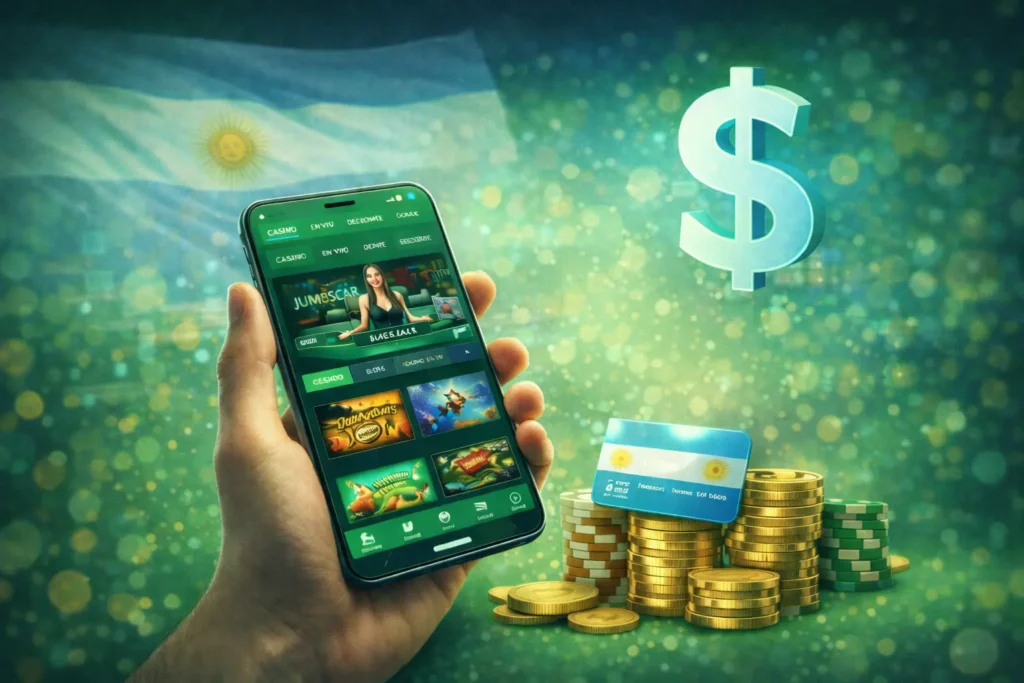 Jugar con pesos argentinos en casinos online mediante métodos de pago locales